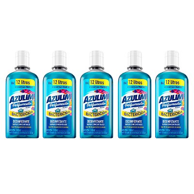 Desinfetante Azulim Marine Concentrado Bactericida Kit 5