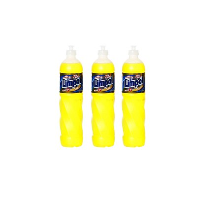 Detergente Limpol Neutro Com Glicerina 500ML Kit 3