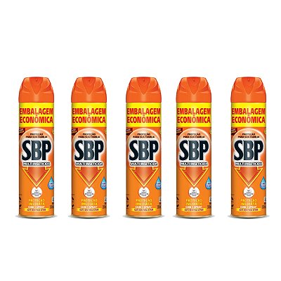 Inseticida SBP Aerossol Tradicional Kit 5
