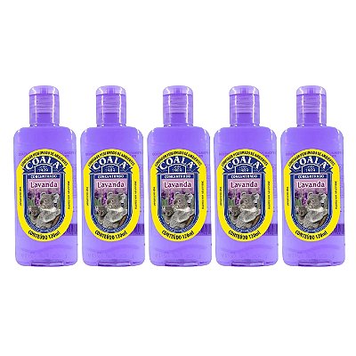 Limpador Aromatizante Concentrado Coala Lavanda Kit 5