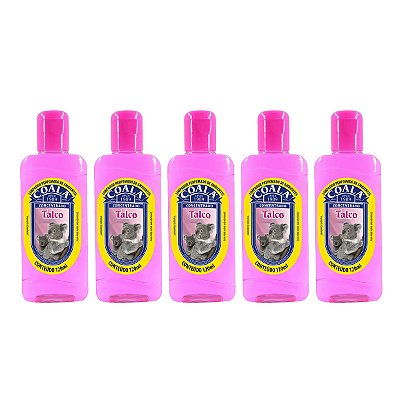 Limpador Aromatizante Concentrado Coala Talco Kit 5