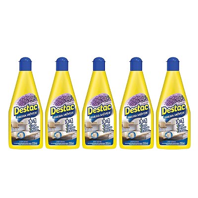 Lustra Móveis Destac Aroma Lavanda 200ml 3x1 Kit 5