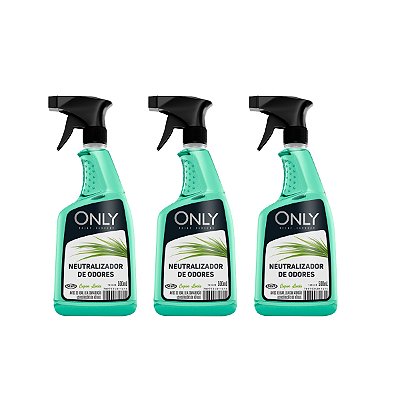 Neutralizador De Ambientes Only Anti Tabaco Kit 3