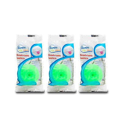 Pedra Sanitaria Odorizante Sampa Clean Kit 3