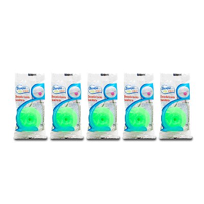 Pedra Sanitaria Odorizante Sampa Clean Kit 5