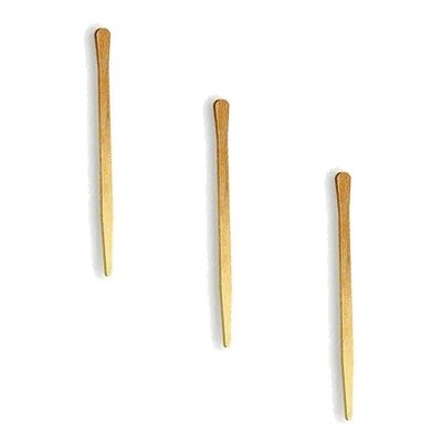 Mexedor Palheta De Madeira Para Café 9cm C 200un Kit 3