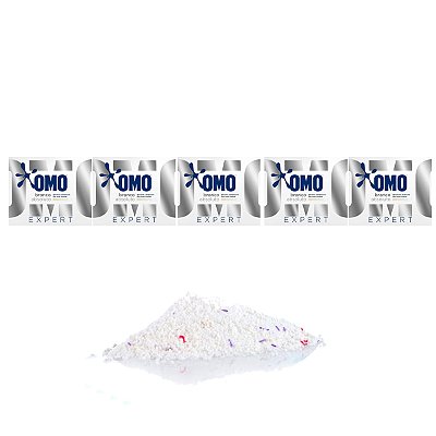 Sabão Em Pó Omo Expert Branco Absoluto Kit 5