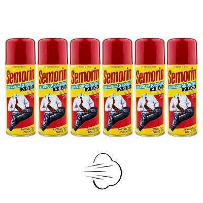 Tira Manchas De Gordura Com Esponja A Seco Semorin Kit 6