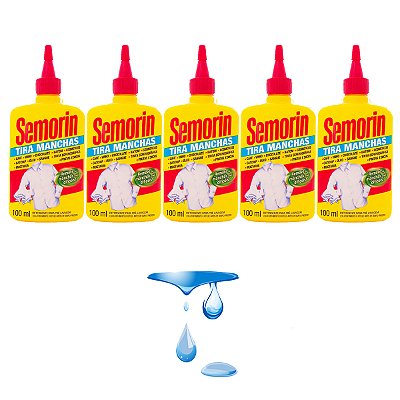 Tira Manchas Semorin Com dosador Kit 5