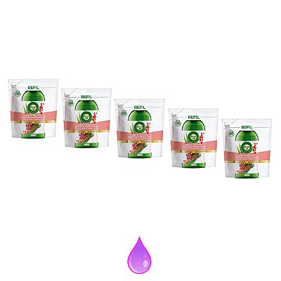 Bom Ar Pimenta Rosa E Capim Limao Refil Spray Kit 5