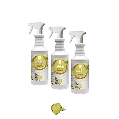 Odorizador Perfumador Spartan Air Essence Chá Branco Kit 3