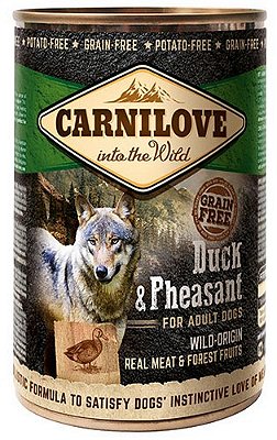 Carnilove can dog wild meat duck & pheasant 400 g