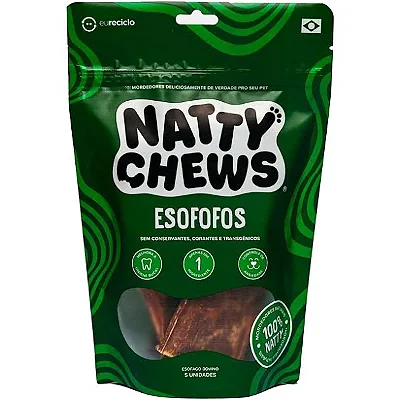 Esofofos natty chews - 5 un esofago bovino