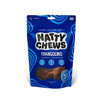Frangolino natty chews - 80g sassami de frango