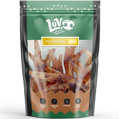 LUV pes de frango 100g