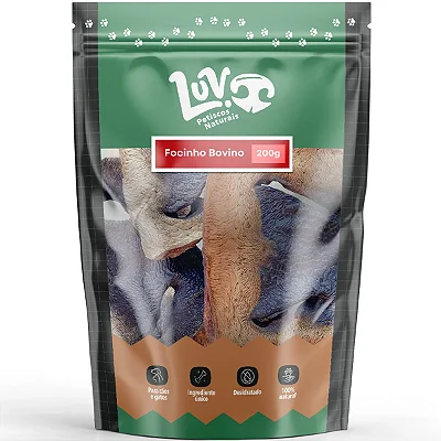 LUV focinho de bovino 200g