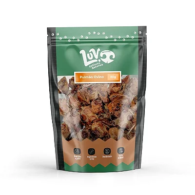 LUV pulmao ovino 80g