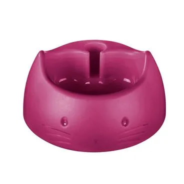 Bebedouro Automatico Para Gato Rosa