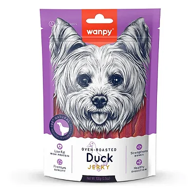 PETISCO PARA CAO WANPY FILE DE PATO 100G