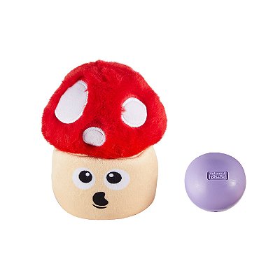 Quebra-cabeça de pelúcia interativo Snack Palz para cães com bola de guloseimas