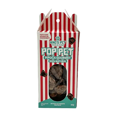 Pulmão Suíno Pop Pet 25g