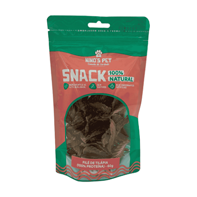 Filé de Tilápia Desidratado 60g Ninos pet