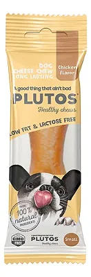 Mordedor Natural P/ Cães Plutos Queijo E Frango