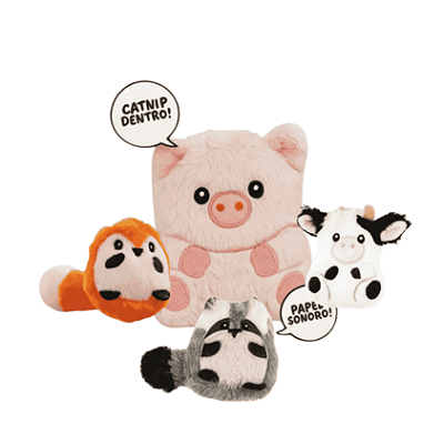 Brinquedo Fofos Fazenda com Catnip