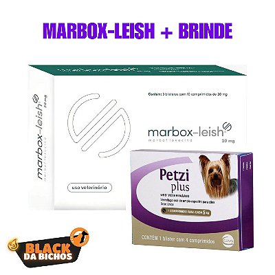 Marbox leish Tratamento Da Leishmaniose 30 Comp. 20mg - Ceva