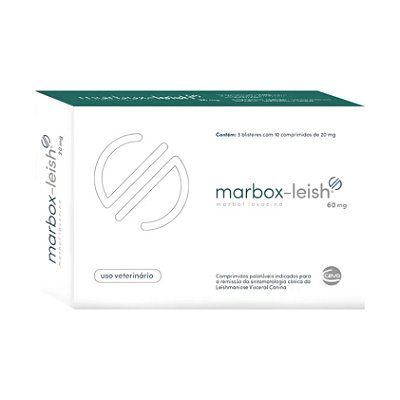 Marbox-leish Tratamento Leishmaniose 30 Comprimidos 60mg