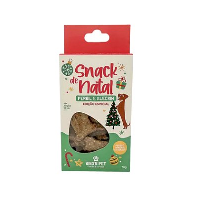 SNACK NATAL PERNIL E ALECRIM - 70g