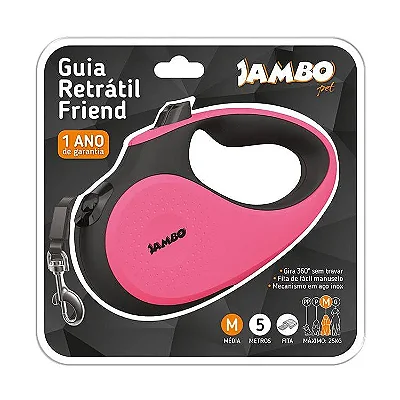 GUIA RETRATIL FRIEND PEQUENA