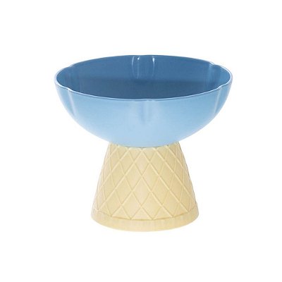 Comedouro Bebedouro Alto Elevado Para Pets Cogumelo 300ml