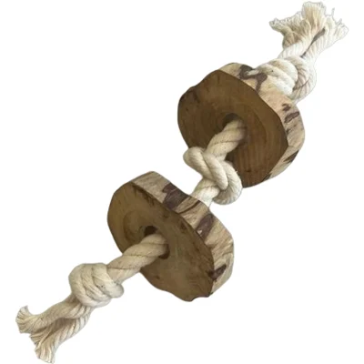 Brinquedo Mordedor Corda Wood Sustentavel para Cães