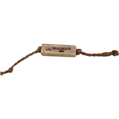 Brinquedo Sustentável Amicus Coconut Wood Bone Marrom para Cães