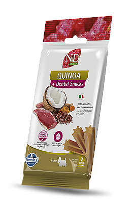 Petisco ND Dental Snacks Quinoa Can Adt Mini Pato 60g