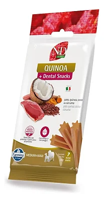 Petisco Nd Quinoa Snack Can Pato Adt Md/mx 100g