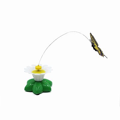 Brinquedo Divertido Para Gatos: Varinha Elétrica Giratória