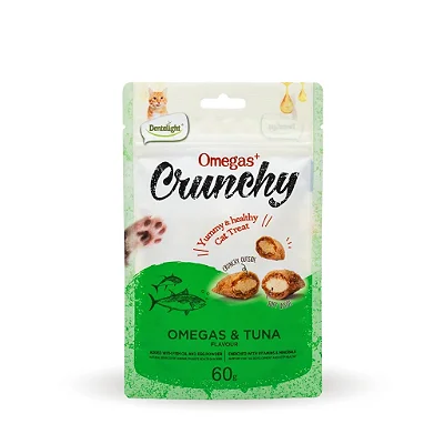Ômegas + Atum – Petisco Crocante com Ômegas para Gatos