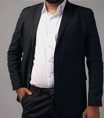 Terno Oxford Preto