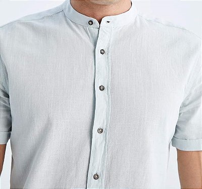 Camisa Gola Padre manga curta