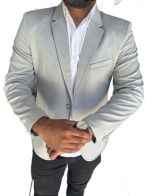 Blazer Moletinho Cinza