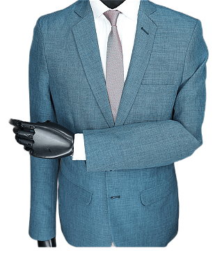 Terno Plus size verde melange