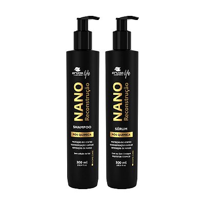 Shampoo + Sérum  - Nano Reconstrução 300 ml