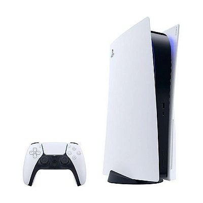 Console Playstation 5 + Controle Sem Fio DualSense - Branco