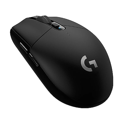 Mouse Gamer Sem Fio Logitech G305 LIGHTSPEED com 6 Botões Programáveis e Até 12.000 DPI