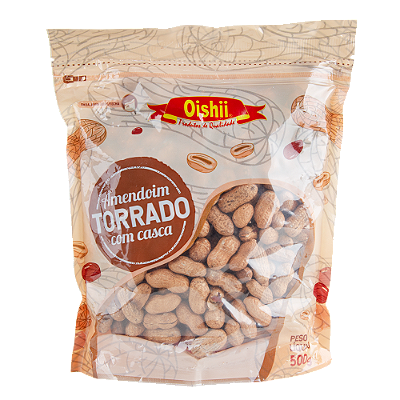 Amendoim Torrado Com Casca 500g