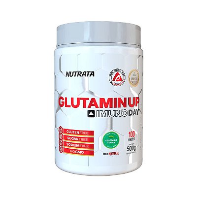 GLUTAMINA  IMUNO DAY 500G - NUTRATA