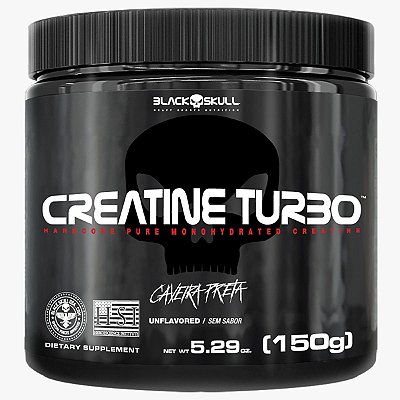 CREATINA TURBO 150G- BLACK SKULL