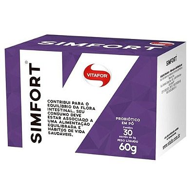 SIMFORT PROBIÓTICOS 30 SACHÊS - VITAFOR